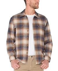 Liverpool Los Angeles Men's Cotton Flap Pocket Overshirt