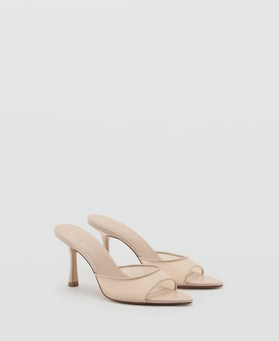 Mango Women's Pointed Heel Sandals