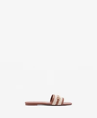 Mango Women's Buckle Strap Sandals