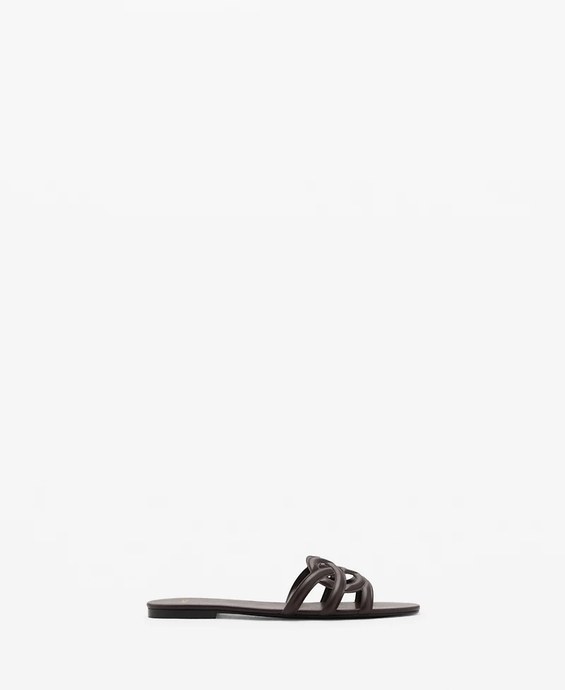 Mango Women's Cross-Strap Sandals