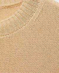Mango Women's Short-Sleeved Crop Sweater
