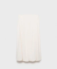 Mango Women's Long Balloon Skirt