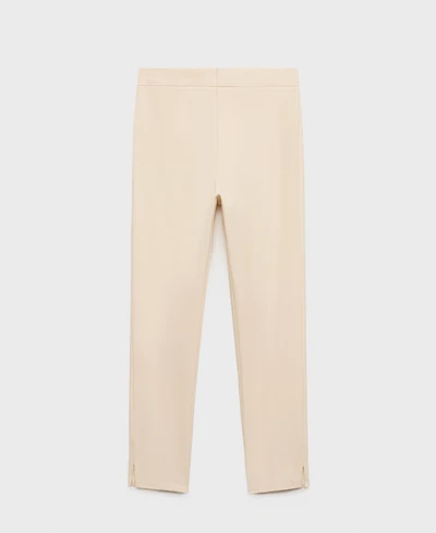 Mango Women's Crop Skinny Pants