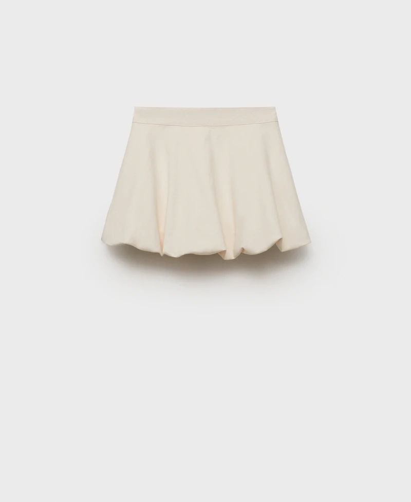 Mango Women's Mini Balloon Skirt