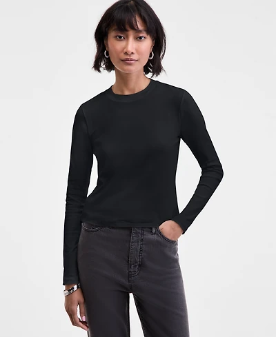 On 34th Women's Long-Sleeve Top, Macy's Exclusive