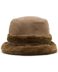 Steve Madden Reversible Faux Shearling Bucket Hat
