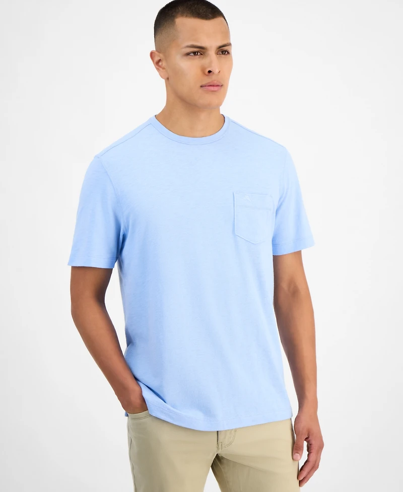 Tommy Bahama Men's Short Sleeve Crewneck Pocket Canal T-Shirt