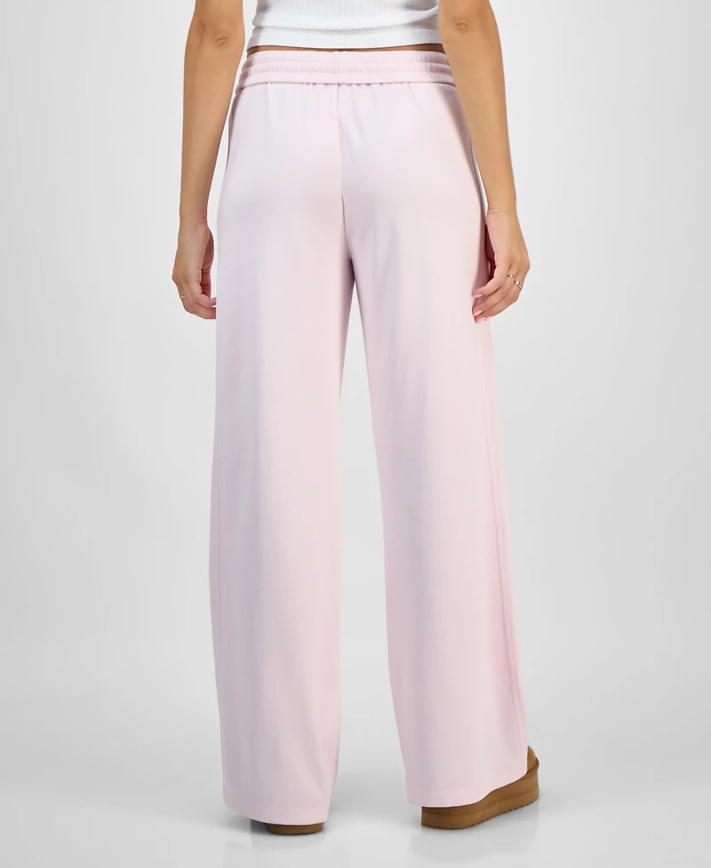 Celebrity Pink Juniors' Side-Striped Track Pants