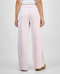 Celebrity Pink Juniors' Side-Striped Track Pants