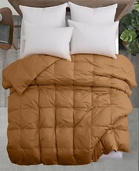 Unikome Cotton Goose Down Feather Fiber Comforter