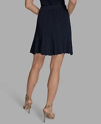 Bcbg Women's Textured-Knit Mini Skirt