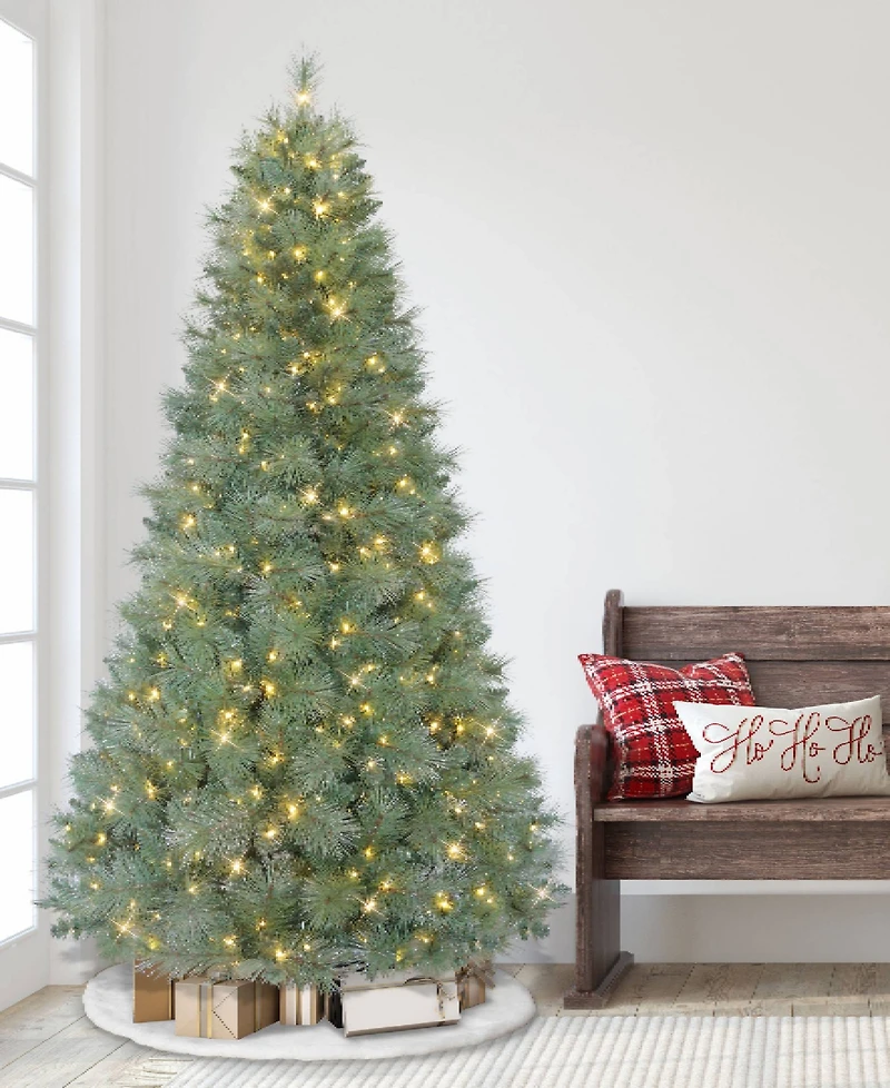 Puleo 7.5 ft. Pre-Lit Windham Fir Artificial Christmas Tree