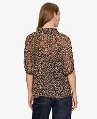 Sanctuary Women's Keep Me Close Collared Blouse