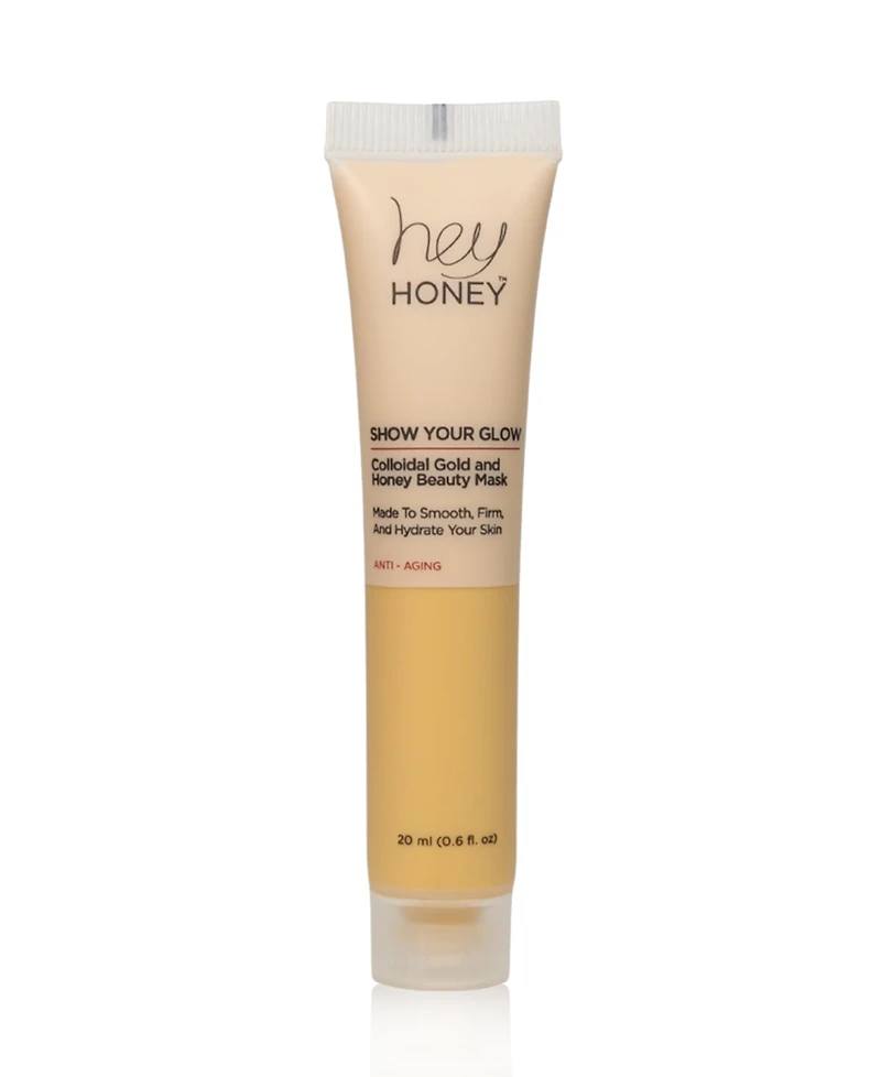 Hey Honey Show Your Glow Colloidal Gold-Tone Honey Beauty Mask, 50 ml