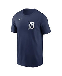 Nike Men's Riley Greene Navy Detroit Tigers Fuse Name Number T-Shirt