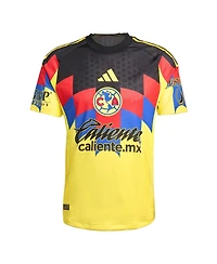 Adidas Men's Yellow Club America 2025/26 Home Authentic Jersey