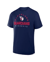 Fanatics Men's Navy Cleveland Guardians Clubhouse Legacy Primary Play T-Shirt