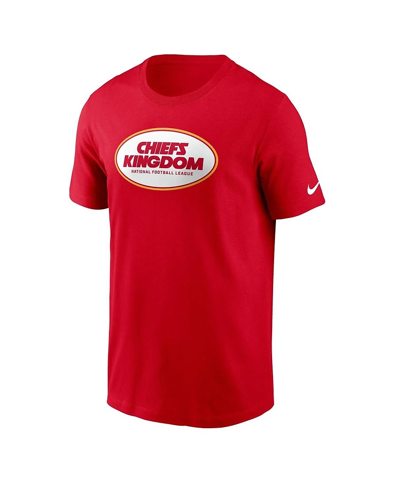 Nike Men's Red Kansas City Chiefs Primetime Local Essential T-Shirt