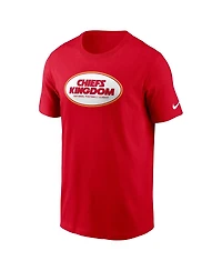 Nike Men's Red Kansas City Chiefs Primetime Local Essential T-Shirt