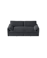 Streamdale Furniture 66" Queen Pull Out Sofa Bed 3-in-1 Convertible Sleeper Sofa