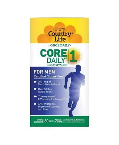 Country Life Core Daily 1 Men 60 Ct
