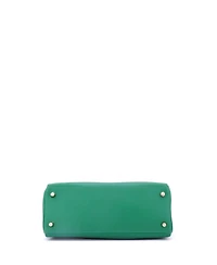 Pre-Owned Hermes Kelly 28 Handbag Evercolor with Gold Hardware