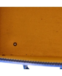 Pre-Owned Goyard Pm Saigon Top Handle Bag Coated Canvas with Leather