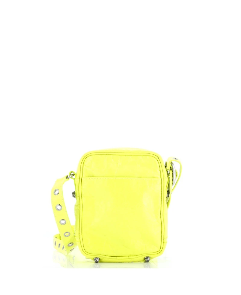 Pre-Owned Balenciaga Le Cagole Giant Studs Crossbody Bag Leather