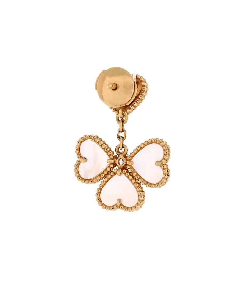 Pre-Owned Van Cleef & Arpels Sweet Alhambra Effeuillage Heart Earrings