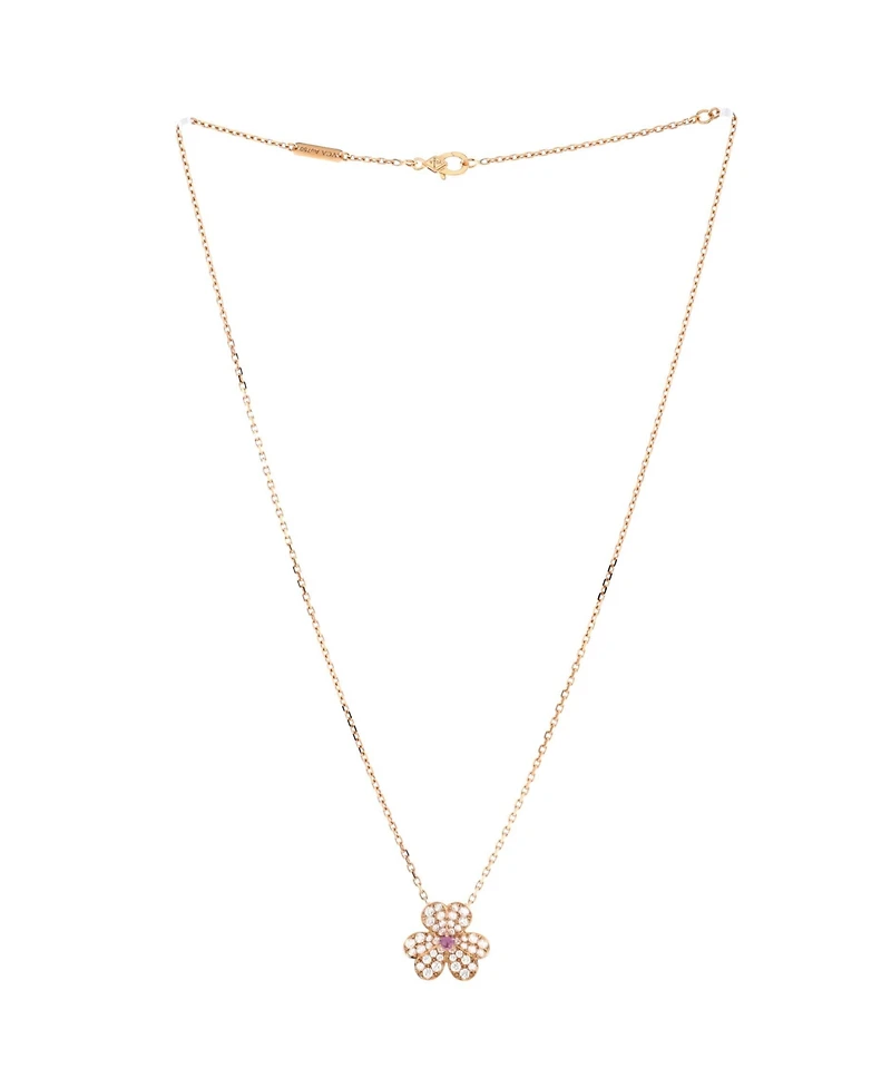 Pre-Owned Van Cleef & Arpels Frivole Pendant Necklace