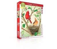 New York Puzzle Company Northern Cardinals 500 Piece Puzzle