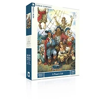 New York Puzzle Company A Pirate's Life 1000 Piece Puzzle