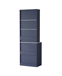 Streamdale Furniture Modern Kitchen Pantry Cabinet Set of 2