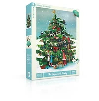 New York Puzzle Company The Peppermint Family 1000 Piece Puzzle