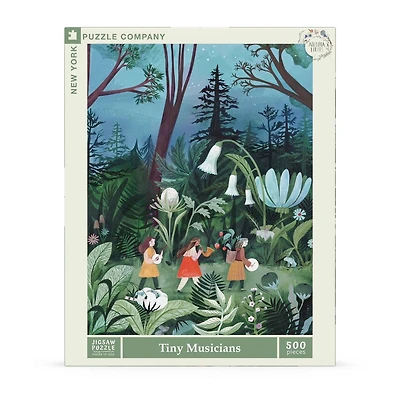 New York Puzzle Company Tiny Musicians 500 Piece Puzzle