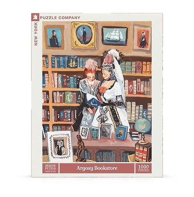 New York Puzzle Company Argosy Bookstore 1000 Piece Puzzle