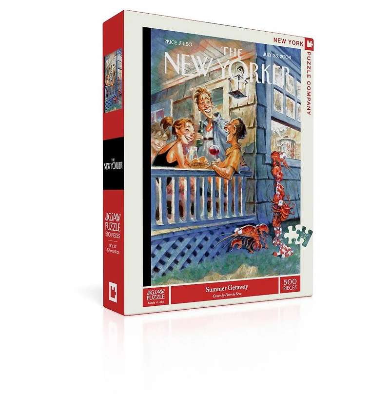 New York Puzzle Company Summer Getaway 500 Piece Puzzle
