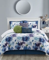Stratford Park Elissa Floral 7-Pc. Comforter Set