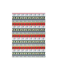 Black Paper Party Fair Isle Gift Wrap