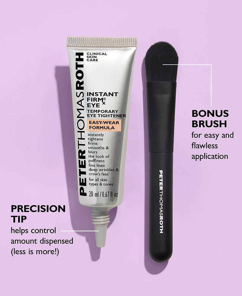 Peter Thomas Roth Instant FIRMx Eye Temporary Eye Tightener Easy-Wear Formula, 20 ml