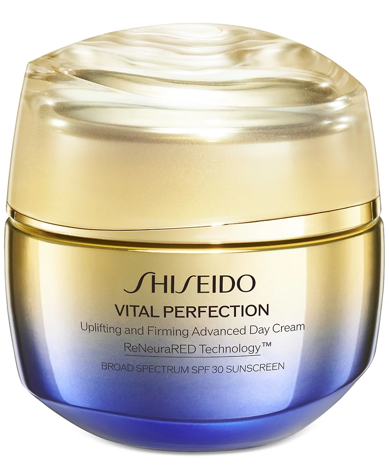 Shiseido Vital Perfection Uplifting & Firming Advanced Day Cream Spf 30, 1.7 oz.