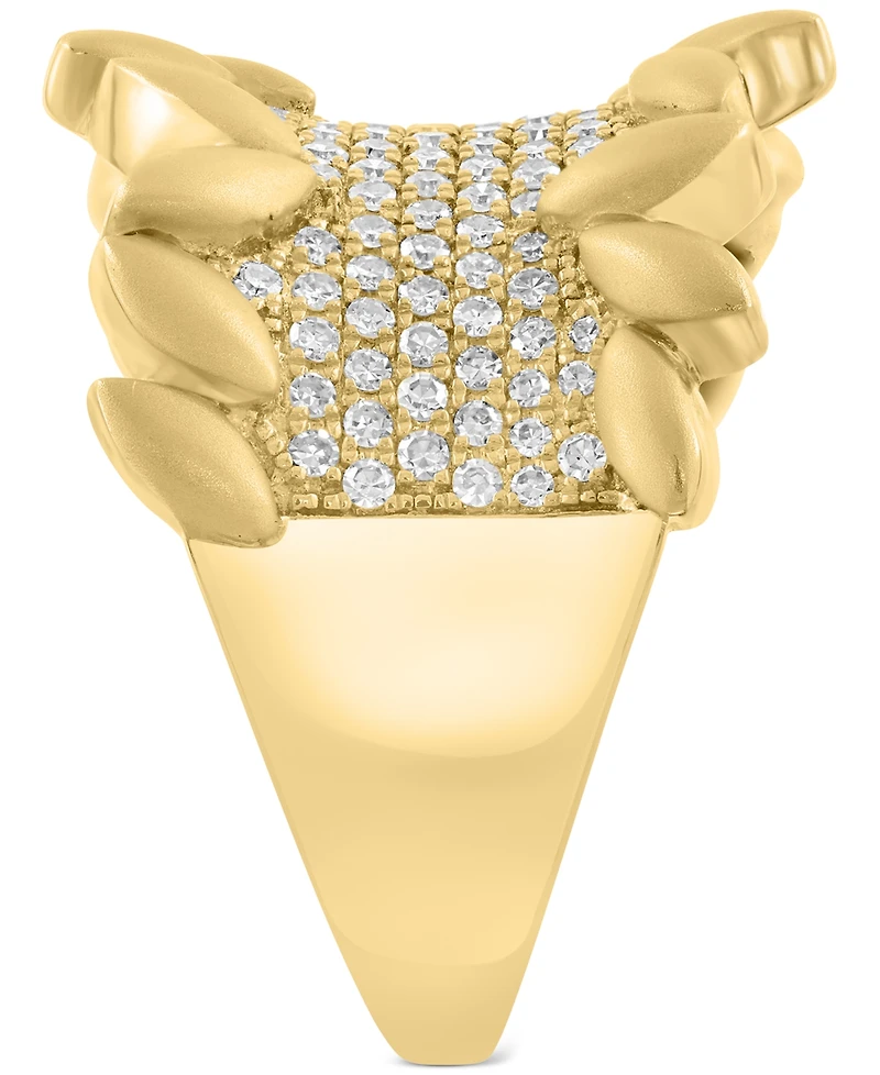 Effy Diamond Pave Vine-Inspired Wide Ring (1/2 ct. t.w.) in 14k Gold