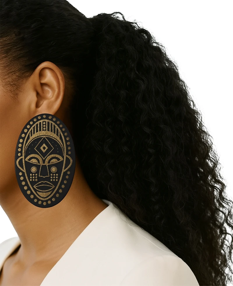 Swanky Designs Afiya Stud Earrings