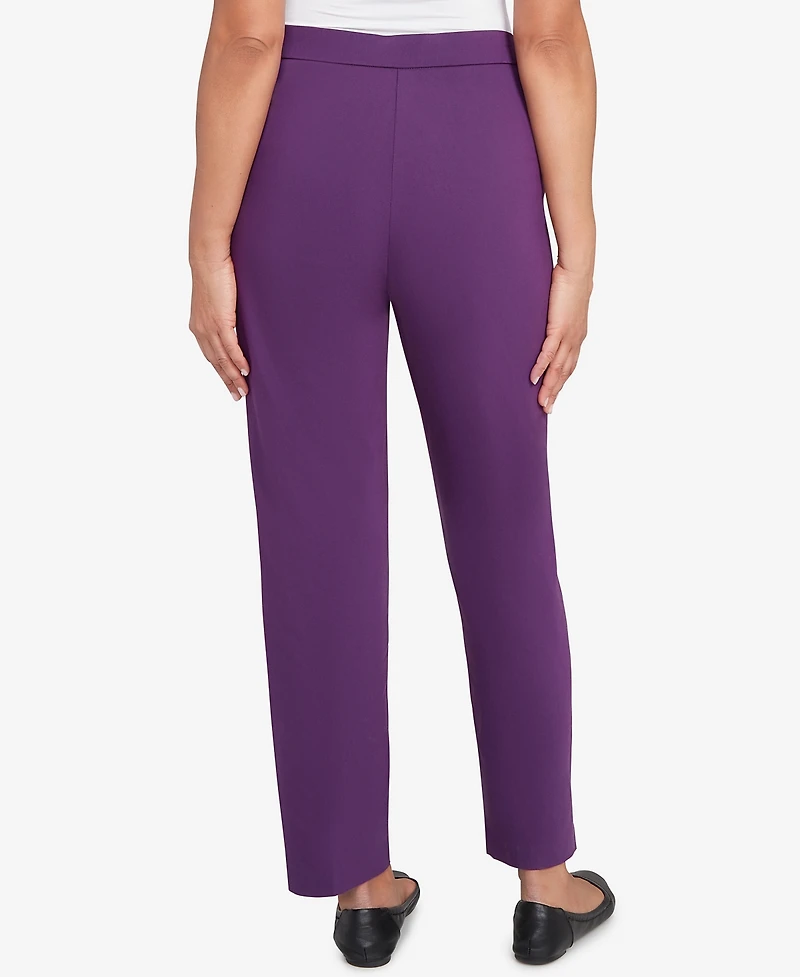 Alfred Dunner Petite Fitted Stretch Short Pants