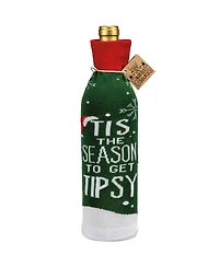 Primitives by Kathy Tis the Season to Get Tipsy Bottle Sock