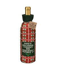 Primitives by Kathy Does Alcohol Count as Holiday Spirit Bottle Sock