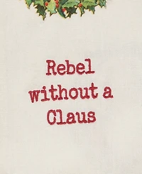 Primitives by Kathy Rebel Without a Claus Kitchen Towel