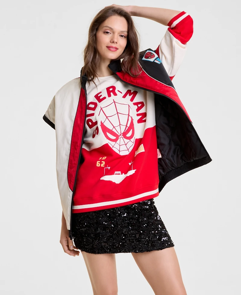 Marvel | Nba Macy's Men's Spider-Man Fleece Sweatshirt, Exclusive
