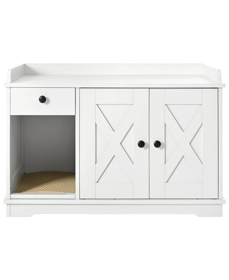 Streamdale Furniture Cat Litter Box Enclosure Furniture