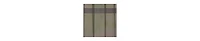 Kate Aurora 2 Piece Rod Pocket Brown Sheer Window Curtain Panels For Small Windows - 45 in. Long